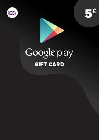 Google Play Gift Card 5 GBP Key UNITED KINGDOM