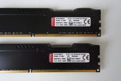 Kingston HyperX Fury Black 16 GB (2 x 8 GB) DDR3-1866 Black / Silver PC RAM