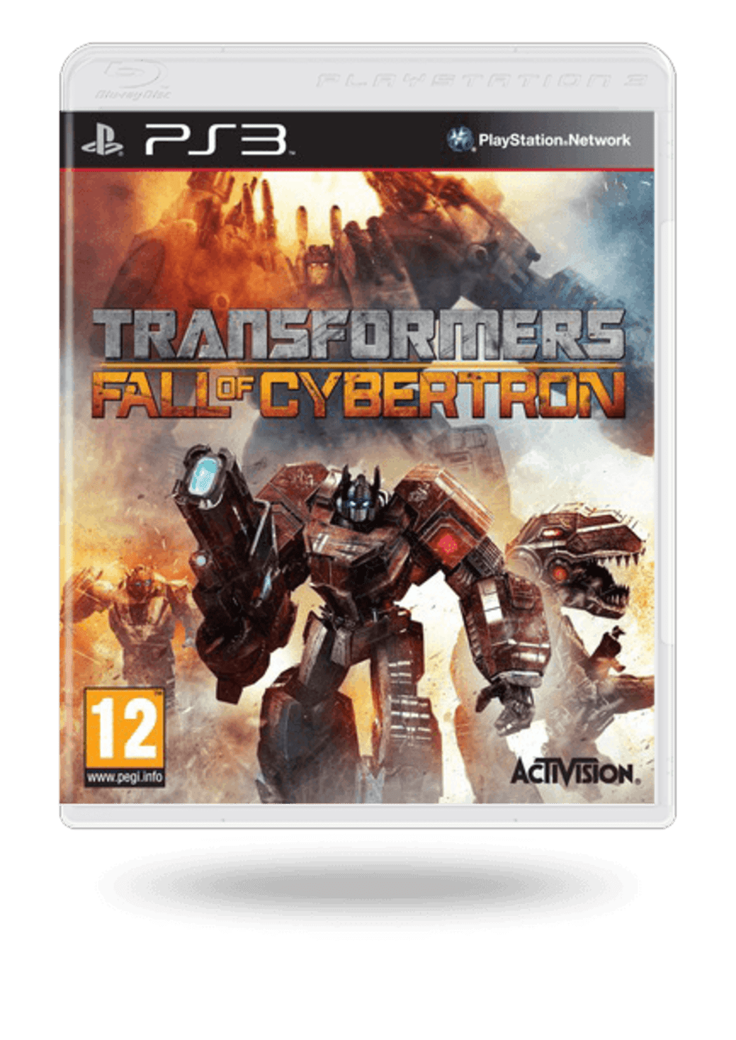 Трансформеры на пс3. Transformers Fall of Cybertron ps3. Transformers Fall of Cybertron обложка.