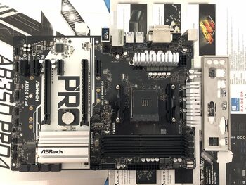 Comprar ASRock AB350 Pro4 AMD B350 ATX DDR4 AM4 2 x PCI-E x16 Slots ...