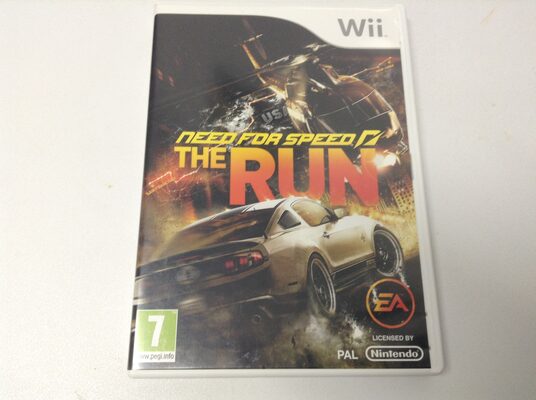 NEED FOR SPEED THE RUN Wii