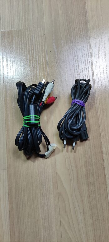 Cables de corriente y video ps1 y ps2 fat
