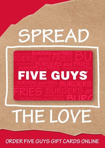 Five Guys Gift Card 15 USD Key UNITED STATES