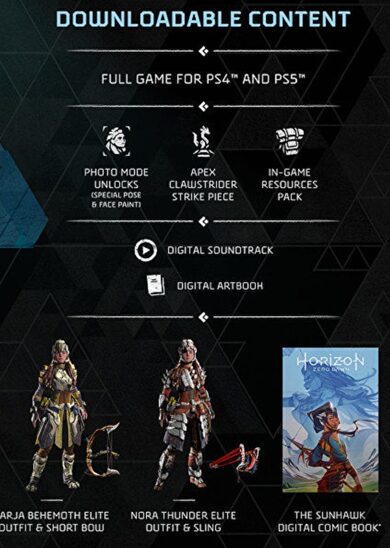 Horizon Forbidden West - Digital Deluxe Edition Upgrade (DLC) (PS4) PSN Key EUROPE