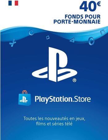 Carte PlayStation Network 40 EUR (FR) Carte PSN FRANCE