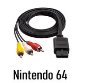 Cable de antena para Nintendo 64 N64 