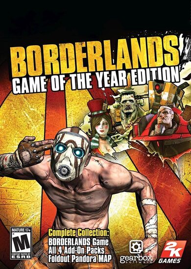 Borderlands (GOTY) Steam Key GLOBAL