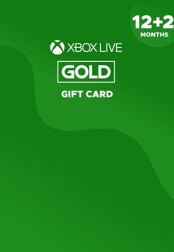 Suscripción Xbox Live Gold 12+2 meses Xbox Live código GLOBAL