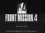 Front Mission 4 PlayStation 2