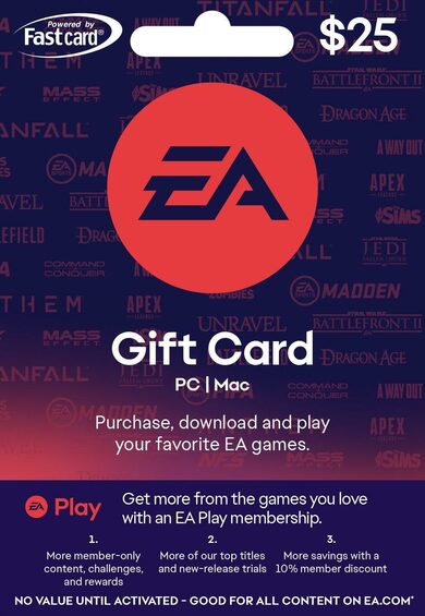 

EA Play 25 USD Gift Card Origin Key UNITED STATES