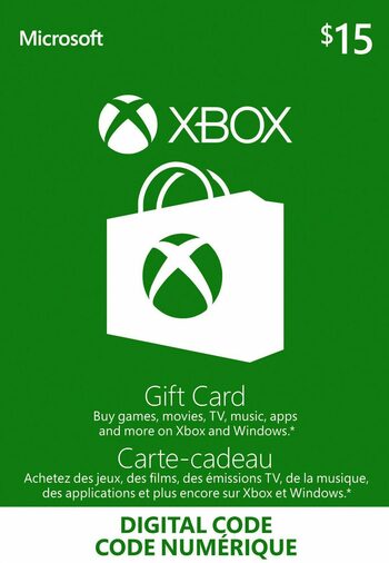 Xbox Live Gift Card 15 CAD Xbox Live Key CANADA