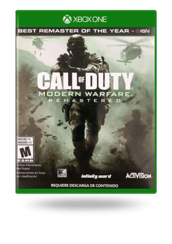 Call of Duty Modern Warfare Remastered How to Download, Xbox One