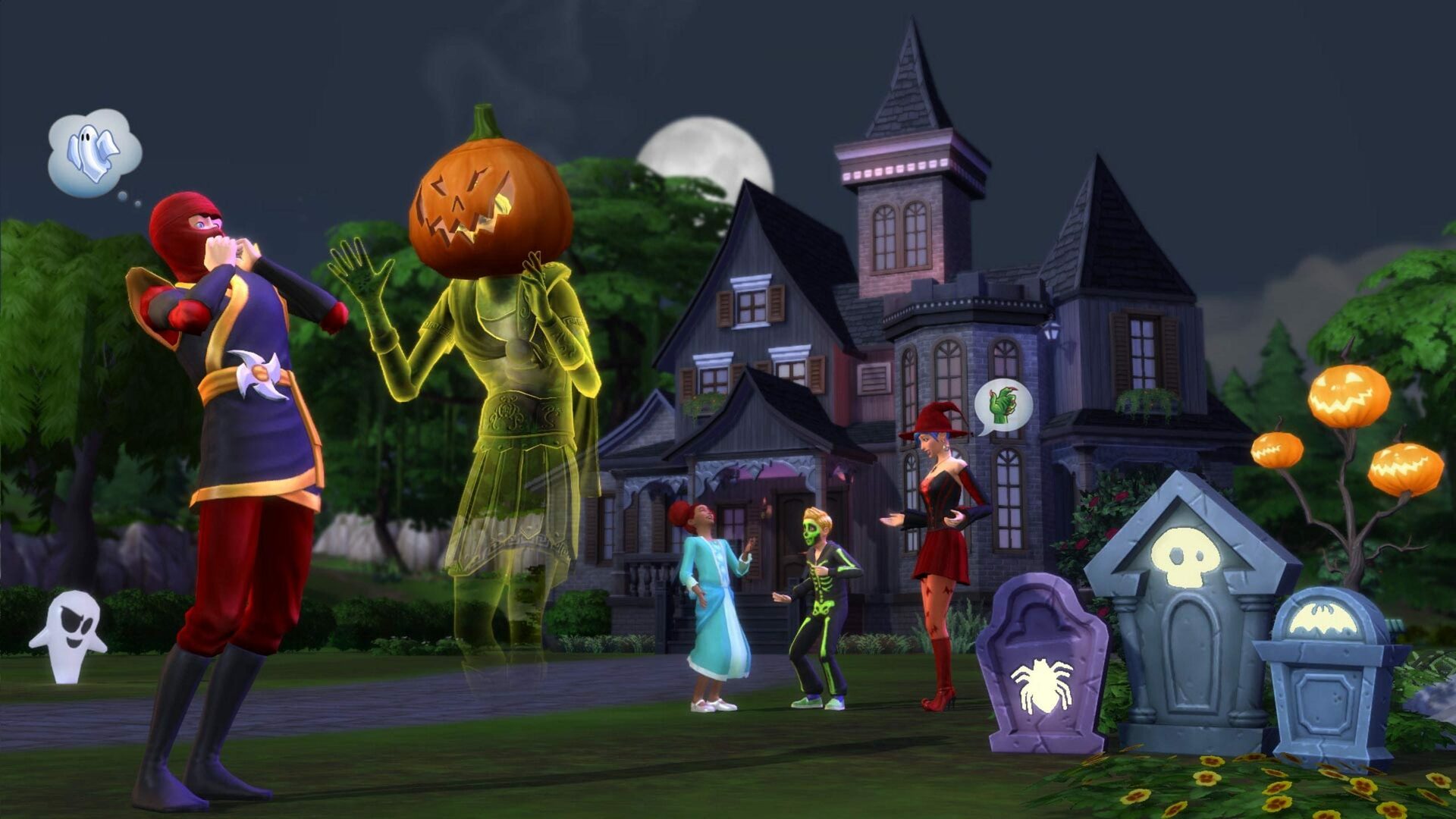 the sims 4 spooky stuff origin key