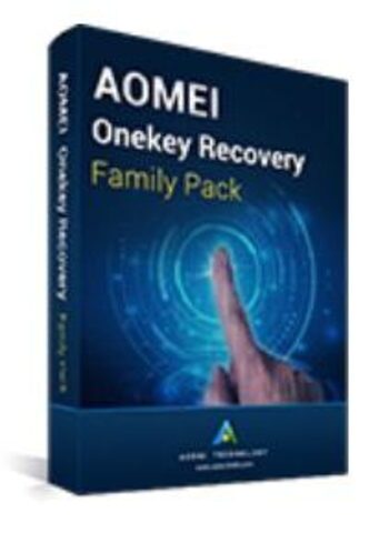 AOMEI OneKey Recovery Family Pack Edition -  4 PC Lifetime Key GLOBAL