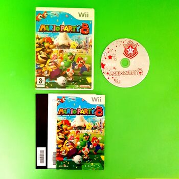 Wii MARIO PARTY 8 wii pal españa , ( completo )multilingüe esta