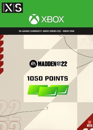E-shop MADDEN NFL 22 - 1050 Madden Points XBOX LIVE Key GLOBAL