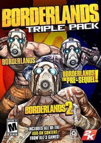 Borderlands Triple Pack (PC) Steam Key EUROPE