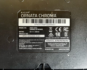 Buy Klaviatūra Razer Ornata Chroma