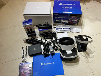 PlayStation VR+supporto+Move+VR Worlds for sale