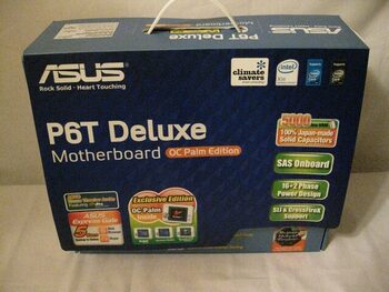 Asus P6TD Deluxe Intel X58 ATX DDR3 LGA1366 3 x PCI-E x16 Slots Motherboard