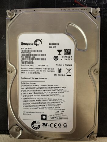 Buy Seagate Barracuda 500 GB HDD Storage