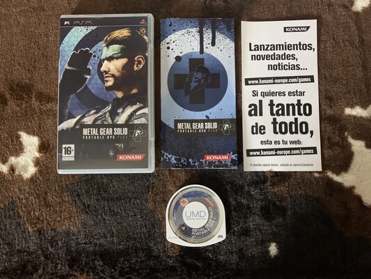 Metal Gear Solid: Portable Ops Plus PSP