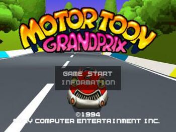 Motor Toon Grand Prix PlayStation