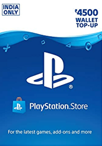 PlayStation Network Card Rs.4500 (IN) PSN Key INDIA