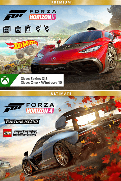E-shop Forza Horizon 5 and Forza Horizon 4 Premium Editions Bundle PC/XBOX LIVE Key BRAZIL