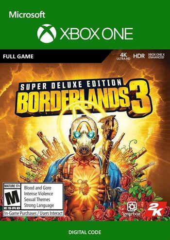 Borderlands 3 Super Deluxe Edition Código de (Xbox One) Xbox Live UNITED STATES