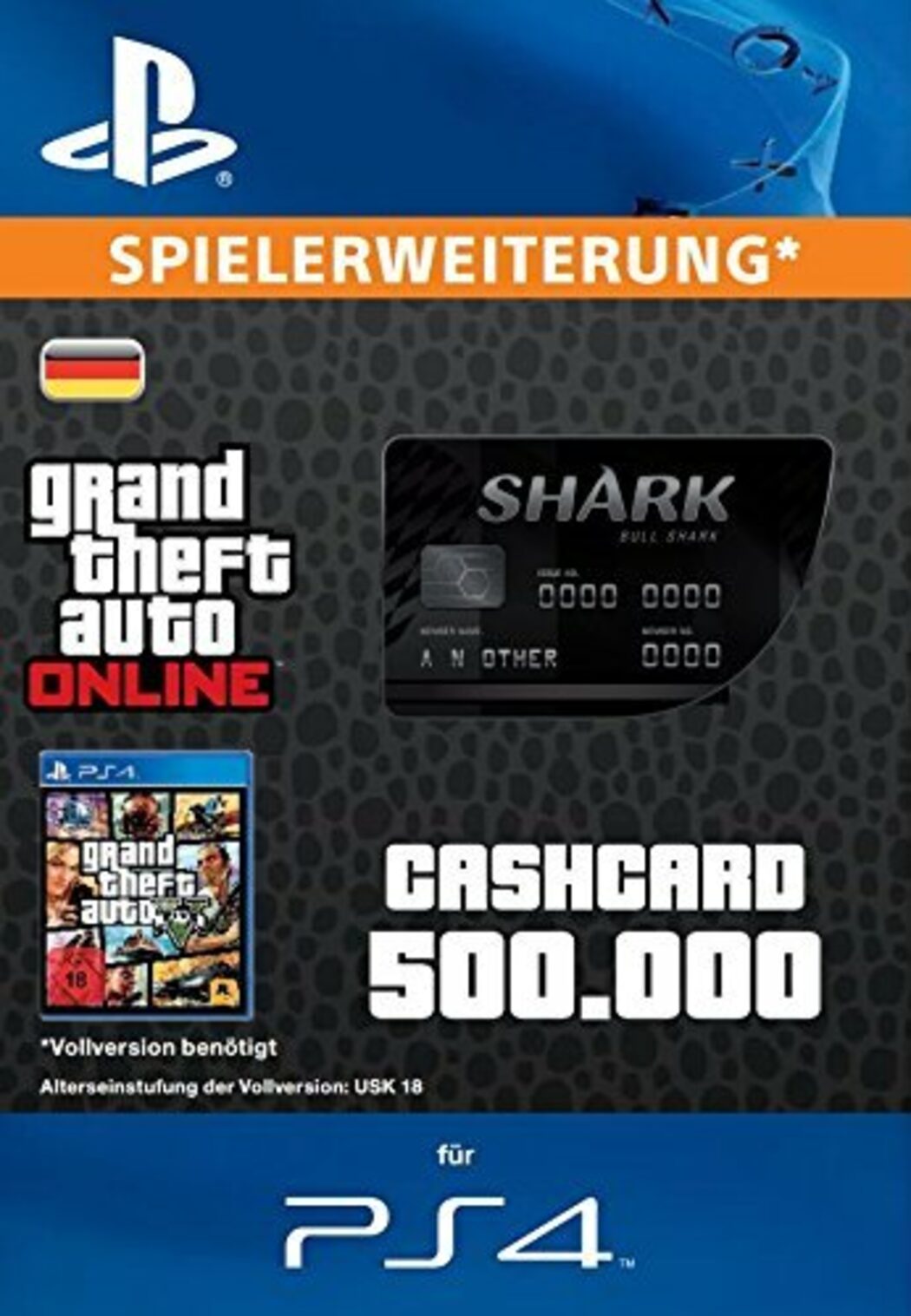 Buy Grand Theft Auto Online: Great White Shark Cash Card (PS4) PSN Key UNITED STATES | ENEBA
