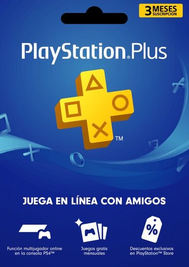 PlayStation Plus Card 90 Days (CL) PSN Key CHILE
