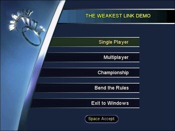 Redeem Weakest Link PlayStation