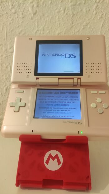 Nintendo DS Rosa + 4 juegos for sale