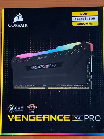 CORSAIR VENGEANCE RGB RS 8GB (1x8GB) DDR4 3200 (PC4-25600) C16 Desktop Memory