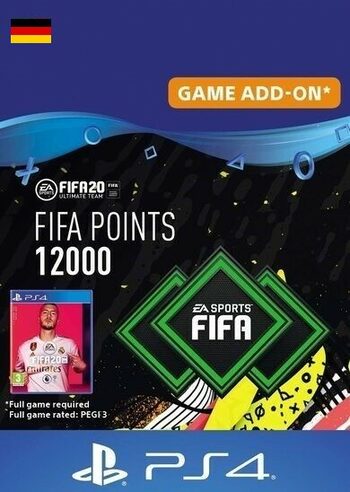 FIFA 20 - 12000 FUT Points (PS4) PSN Key GERMANY