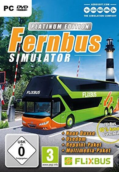 E-shop Fernbus Simulator Platinum Edition (PC) Steam Key EUROPE
