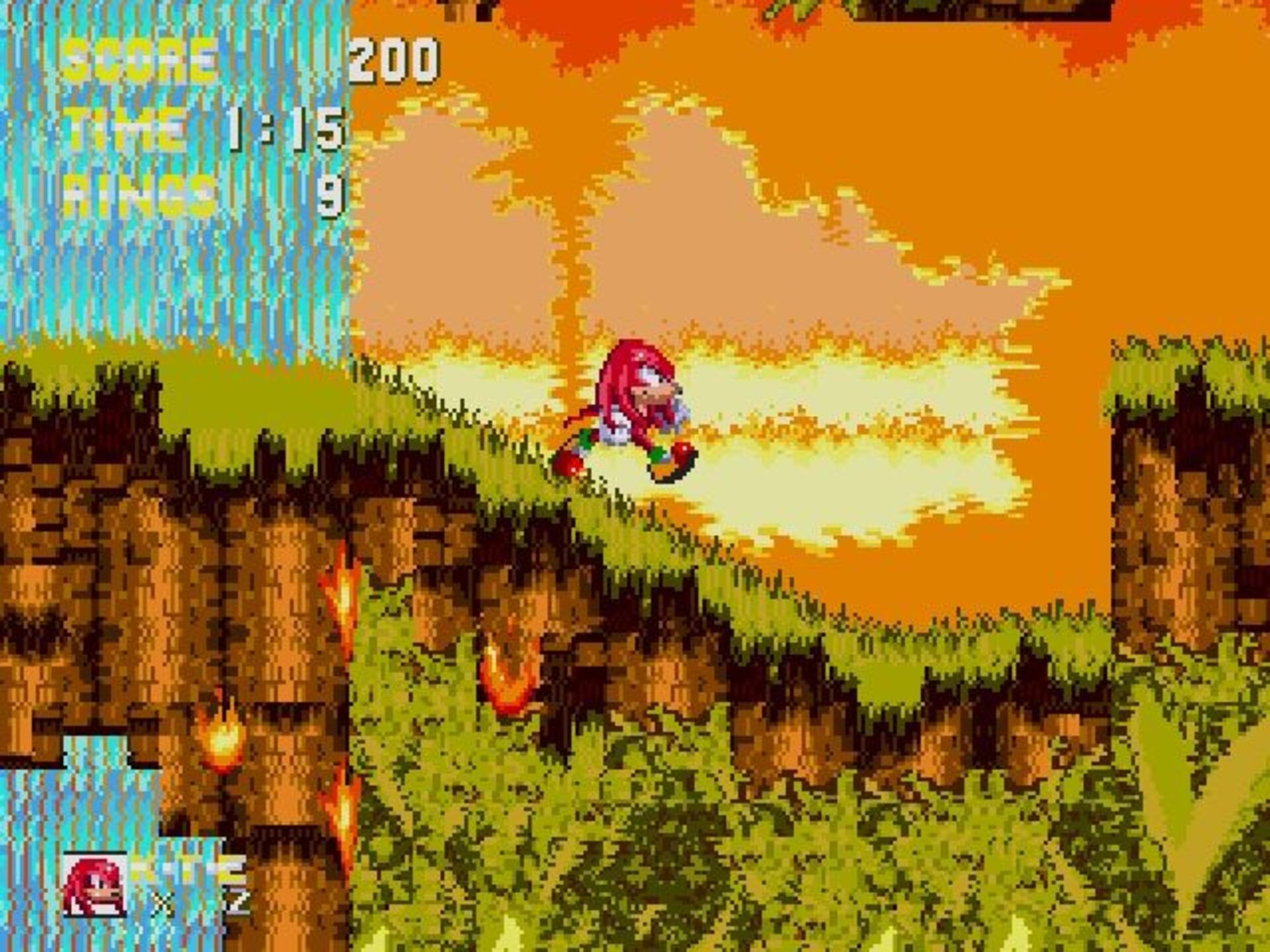 Соник 3 и наклз играть. Sonic 3 и НАКЛЗ. Игра Sonic & Knuckles для Sega. Sonic 3 & Knuckles Sega. Кнуклес Sonic 3.