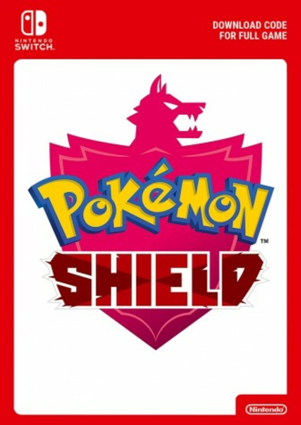 Pokemon shield on sale eshop code