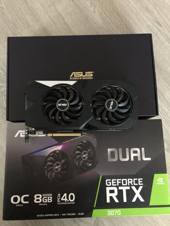 Asus GeForce RTX 3070 8 GB 1500 Mhz PCIe x16 GPU