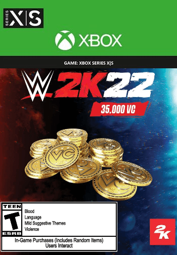 WWE 2K22 35,000 Virtual Currency Pack for Xbox Series X|S Key GLOBAL