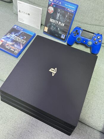 PlayStation 4 Pro + PS PLUS prenumeratas