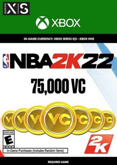 E-shop NBA 2K22: 75000 VC XBOX LIVE Key GLOBAL