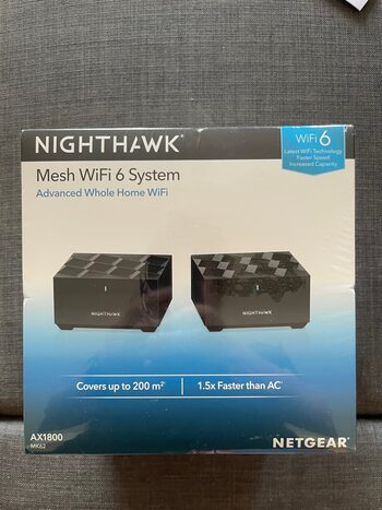 Routeur Netgear Nighthawk Mesh WiFi 6 System (MK62) - Neuf sous blister scellé