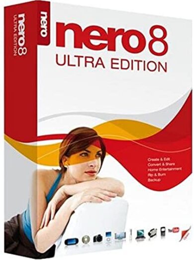 E-shop Nero 8 Ultra Edition 8.3.2.1 (Windows) Key GLOBAL