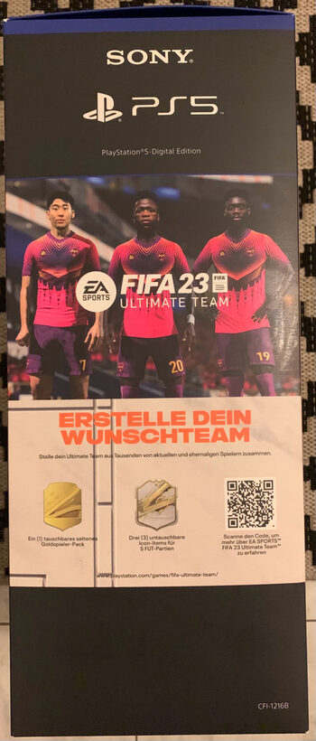 PS5 Digtial + Fifa 23, NEUF