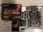 MSI B450 Gaming Plus MAX AMD B450 ATX DDR4 AM4 2 x PCI-E x16 Slots Motherboard for sale