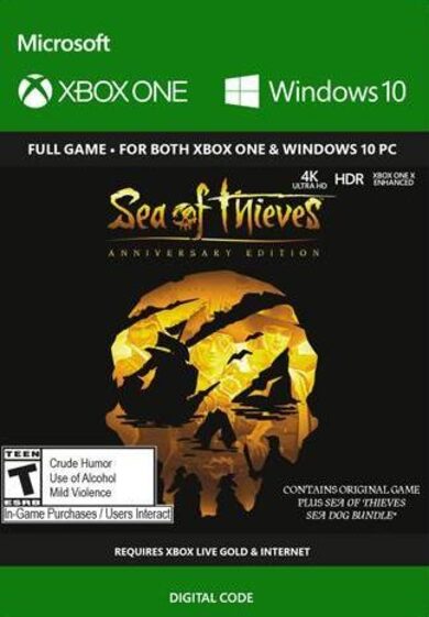 E-shop Sea of Thieves: Anniversary Edition (PC/Xbox One) Xbox Key EUROPE