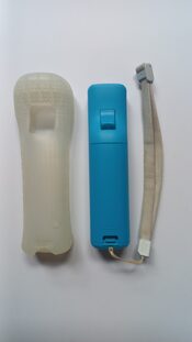 Mando Wii Motion Plus Inside Azul + Funda for sale