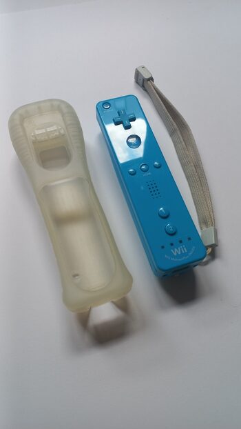 Mando Wii Motion Plus Inside Azul + Funda